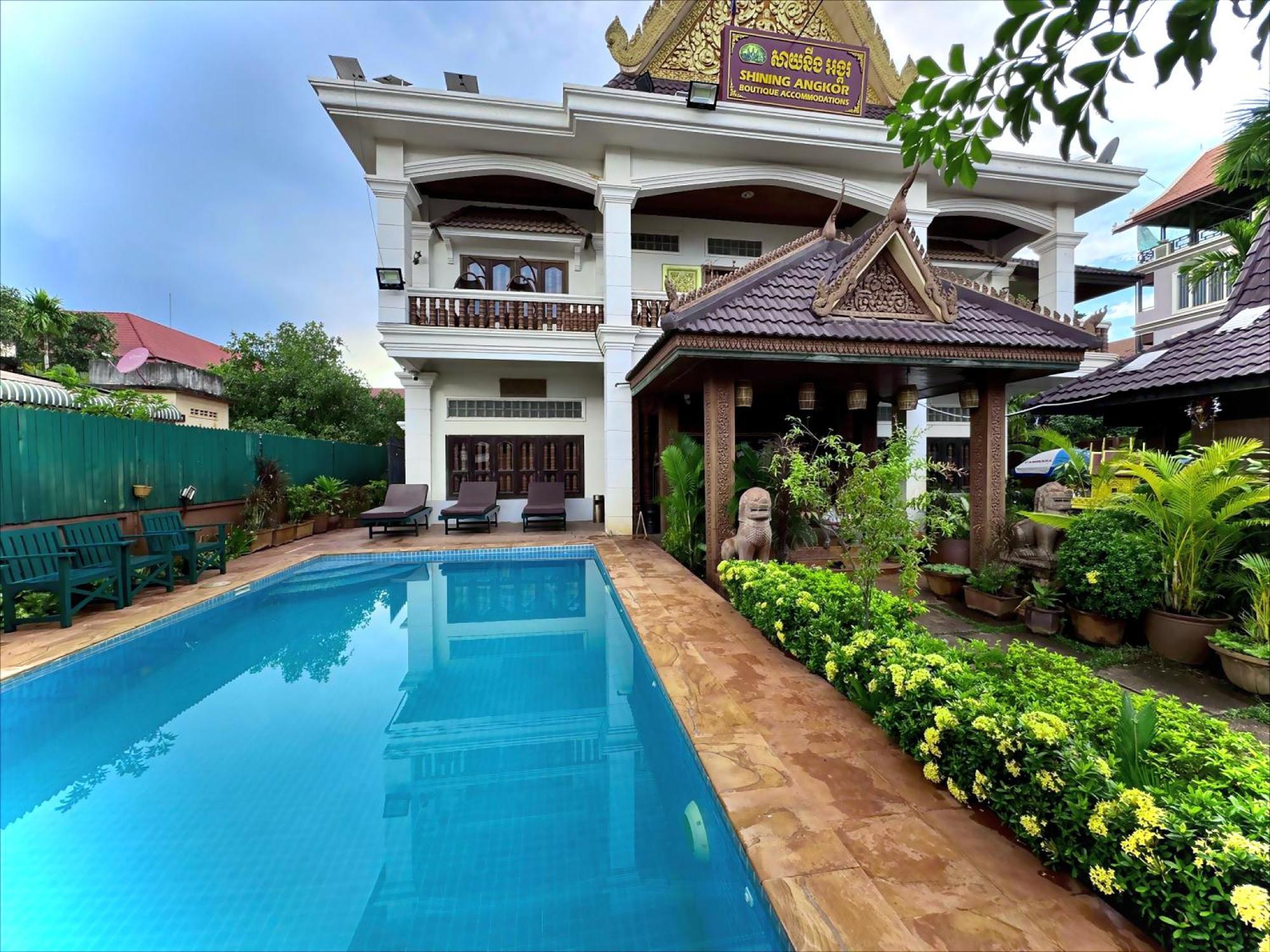 Shining Angkor Boutique Hotel Siem Reap Esterno foto